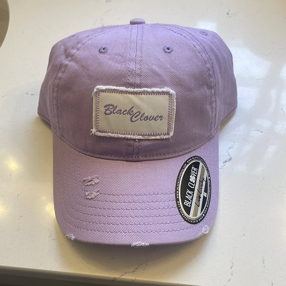 Black clover hat